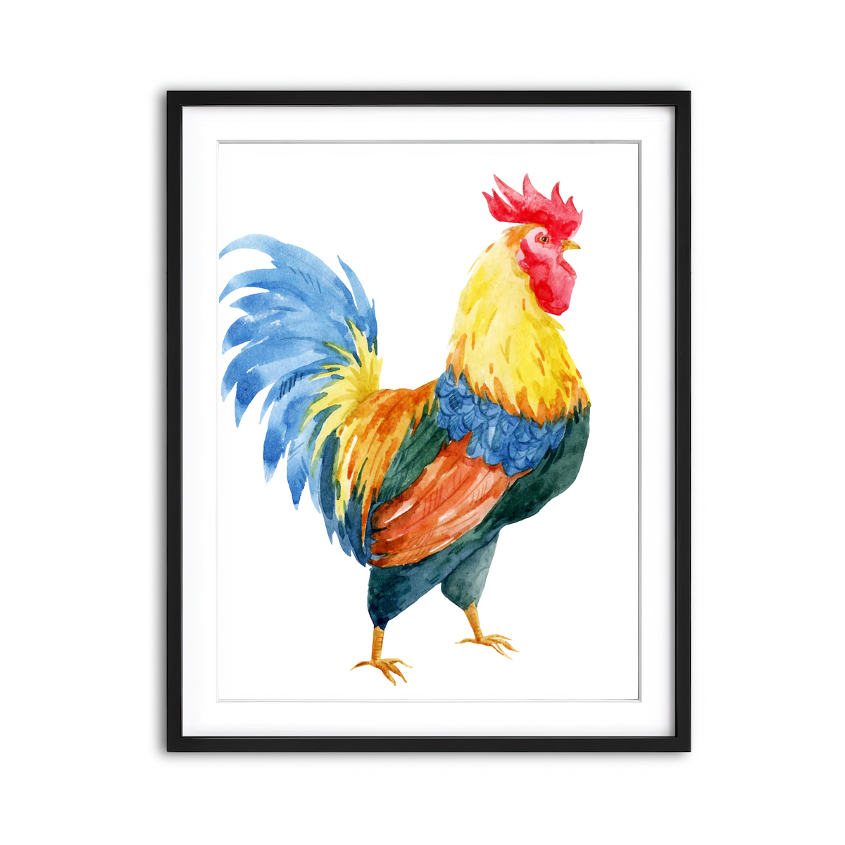 Framed Print 3x4 Black