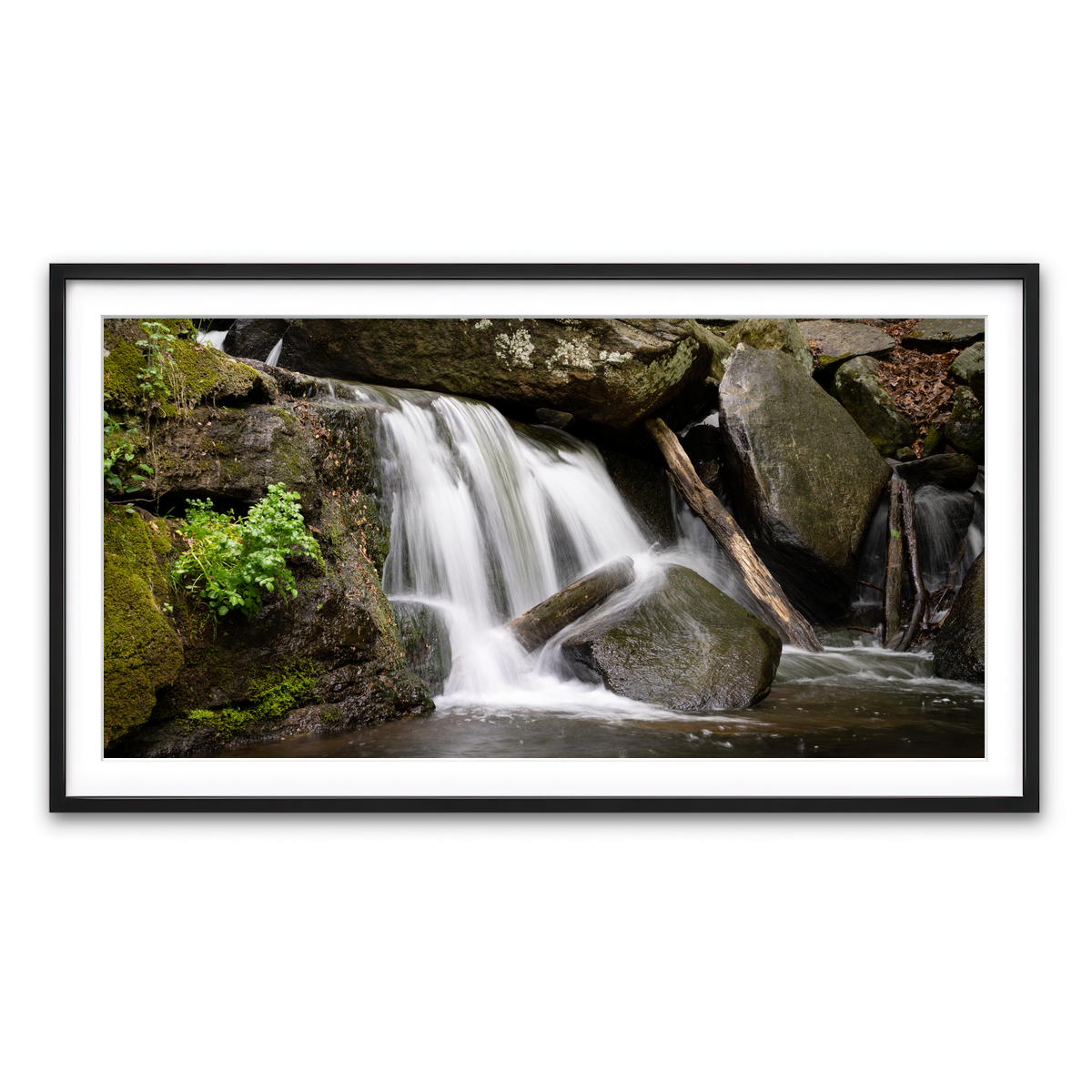 Framed Print 2x1 Black
