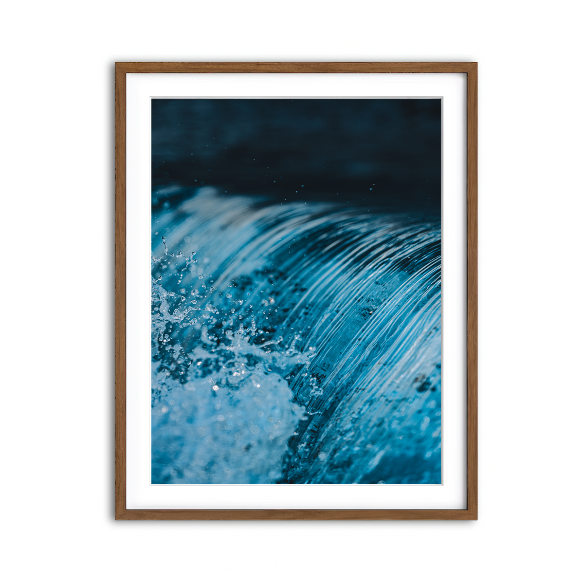 Framed Print 3x4 Walnut