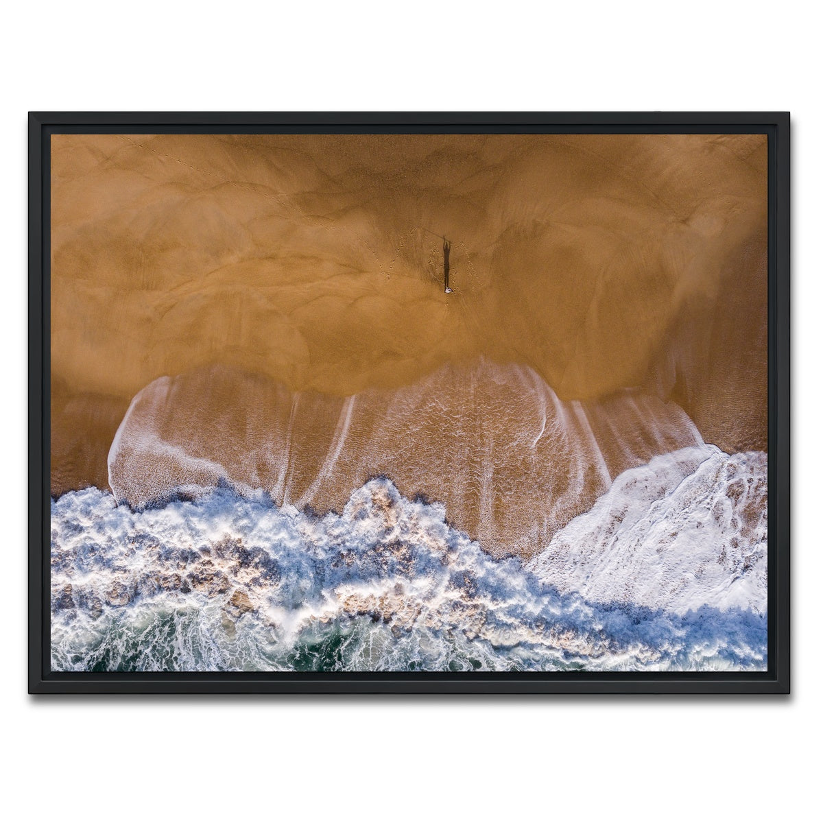 AUTO-MOCKUP WHITE | Wave Watcher | 1 Piece | Black Framed Canvas | group=4x3