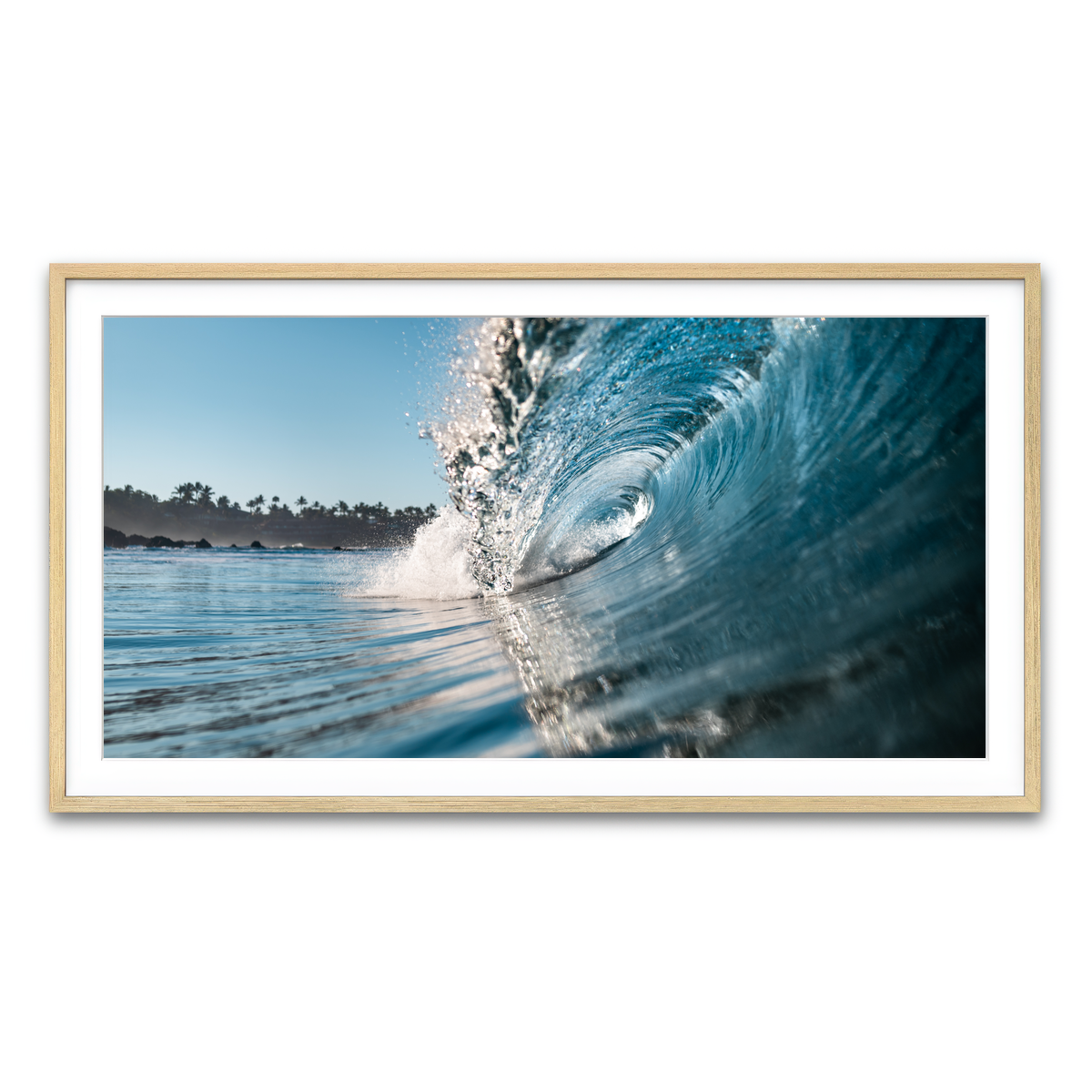 Framed Print 2x1 Natural