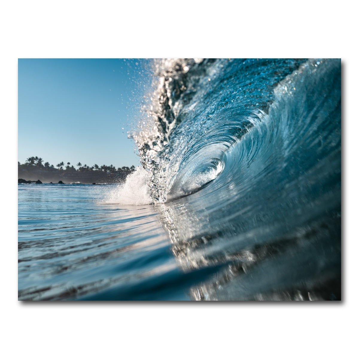 AUTO-MOCKUP WHITE | Wave | 1 Piece | Gallery Wrap Canvas | group=4x3
