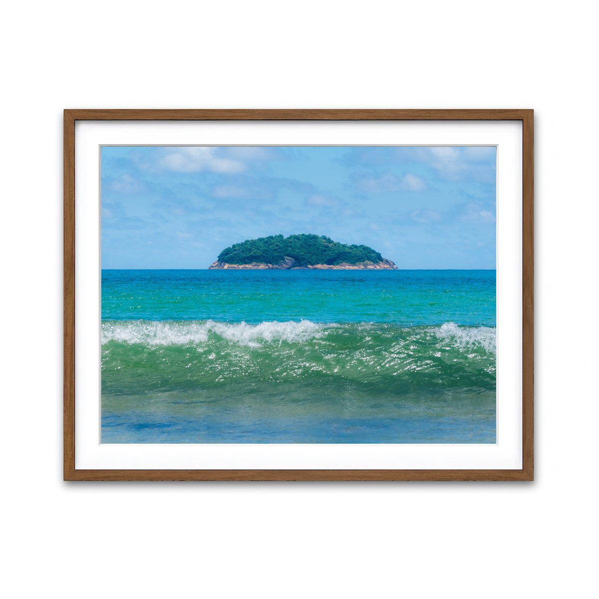 Framed Print 4x3 Walnut