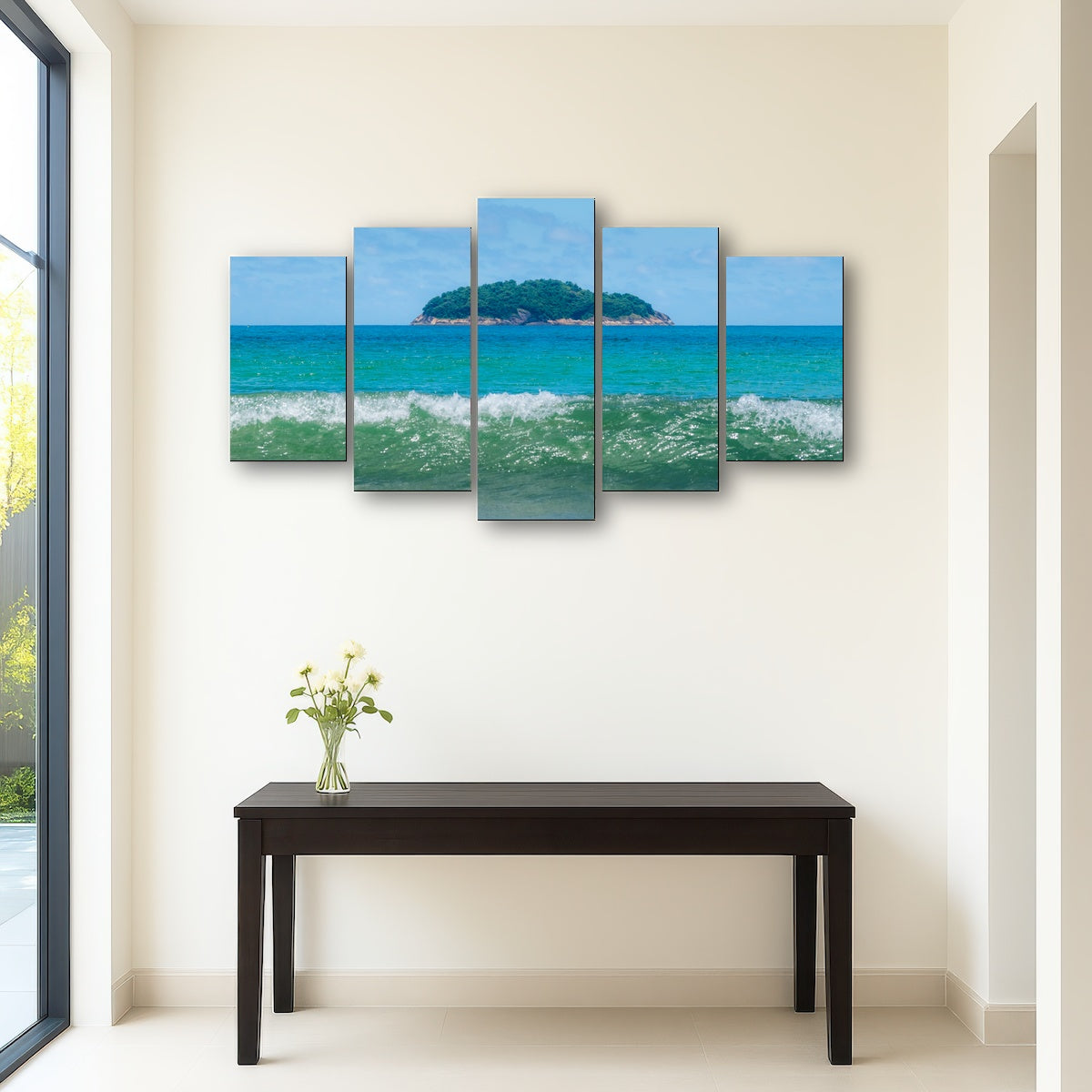 AUTO-MOCKUP ROOM | Wave and Island