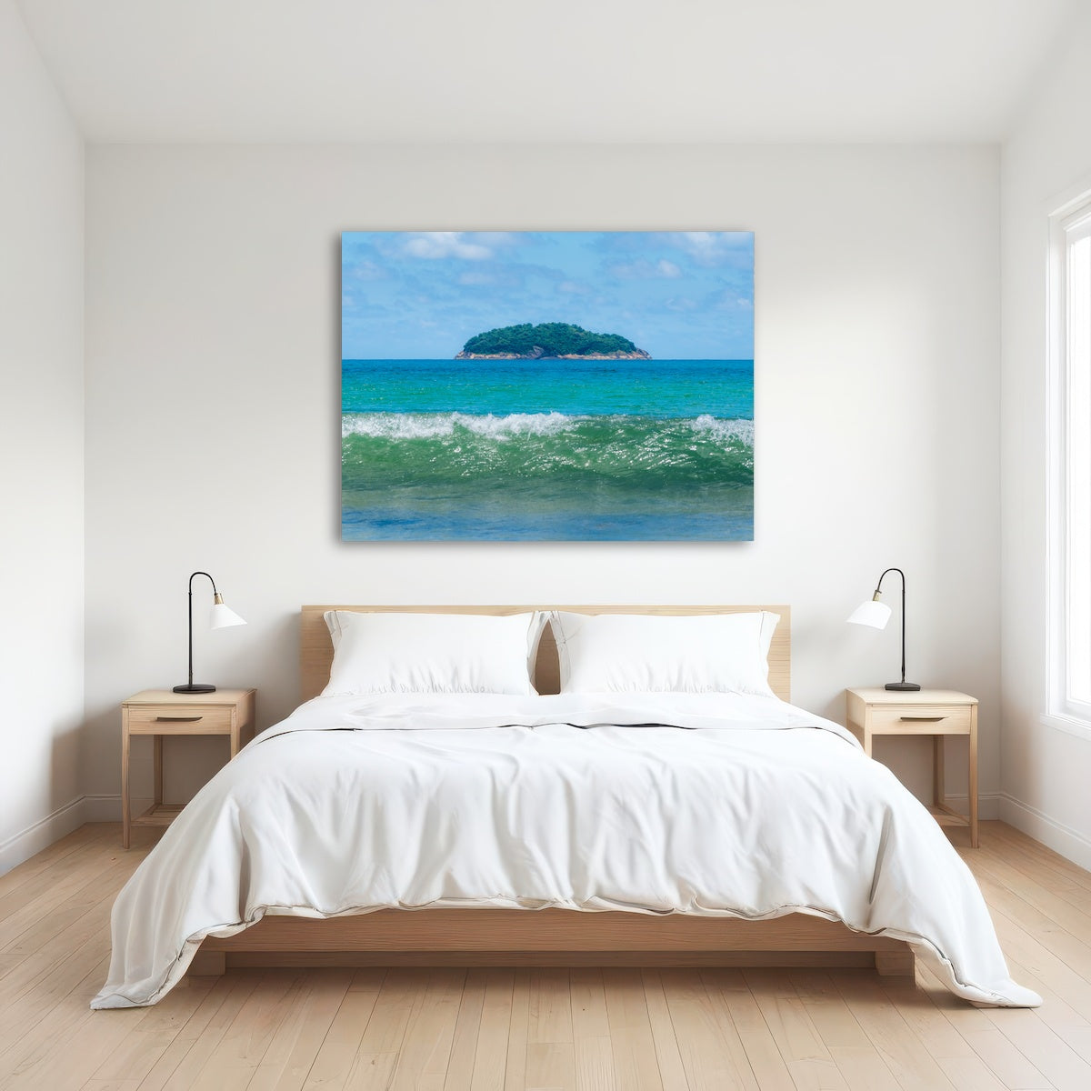 AUTO-MOCKUP ROOM | Wave and Island