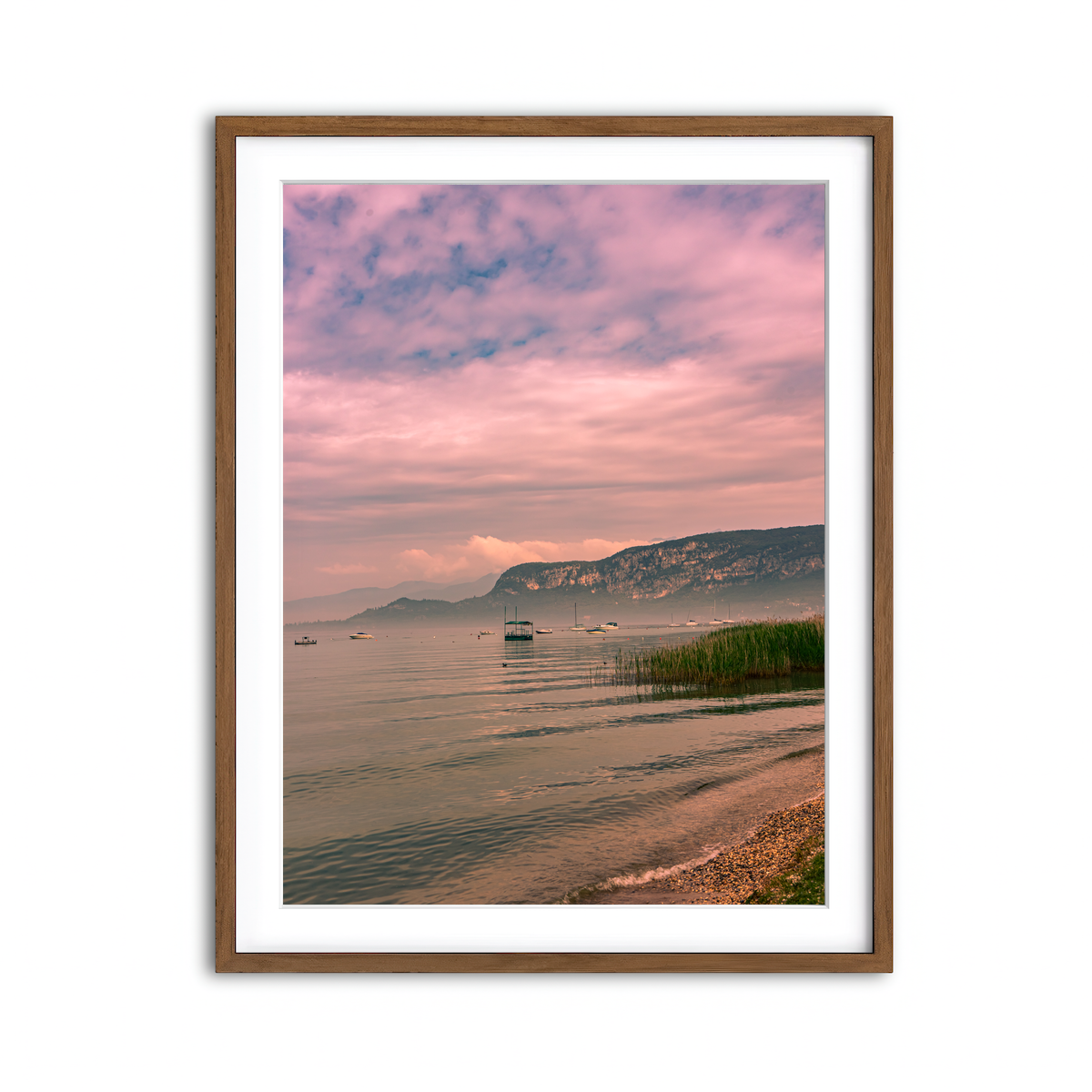 Framed Print 3x4 Walnut
