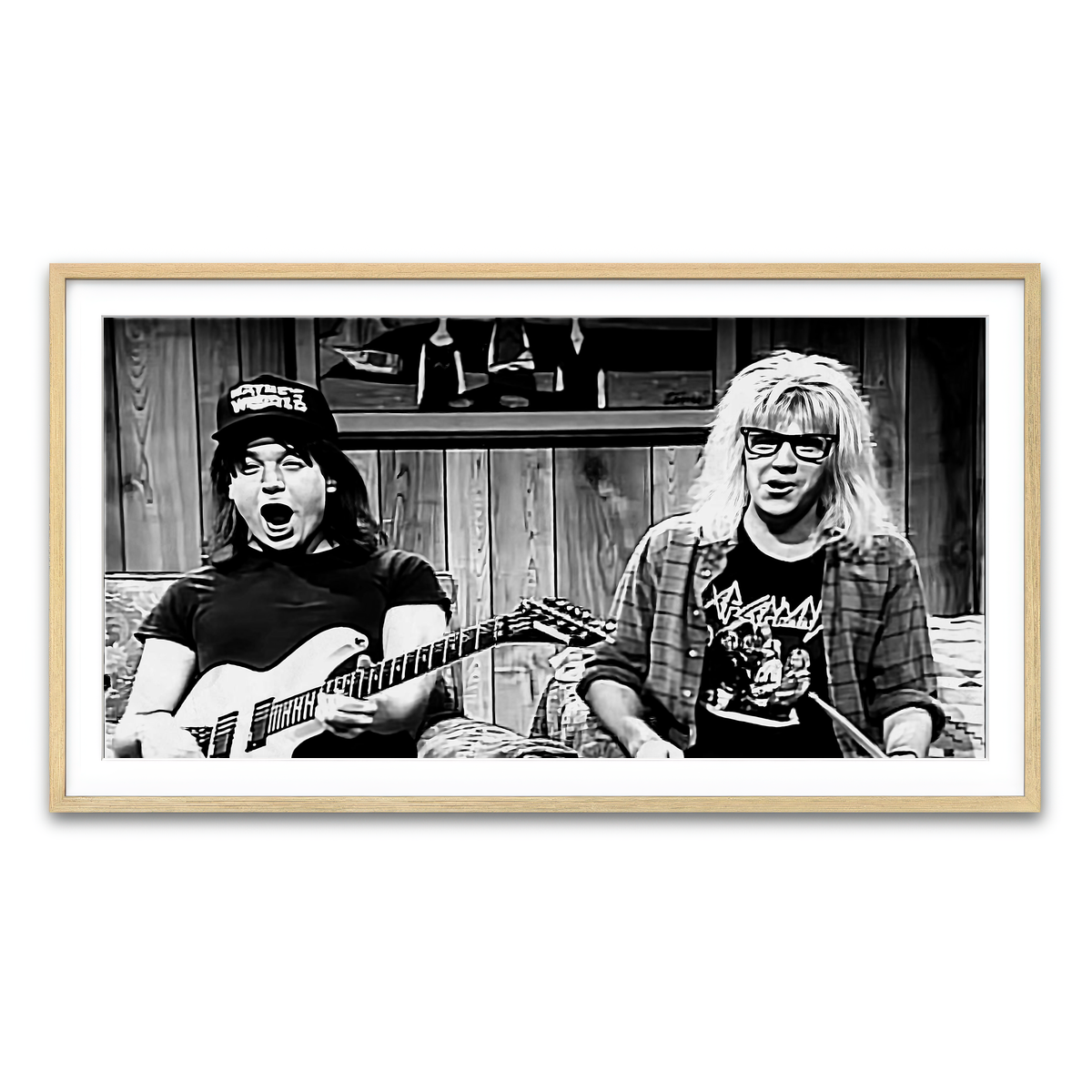 Framed Print 2x1 Natural