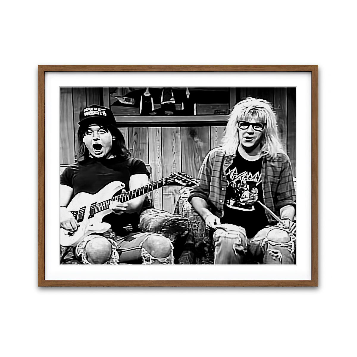 Framed Print 4x3 Walnut