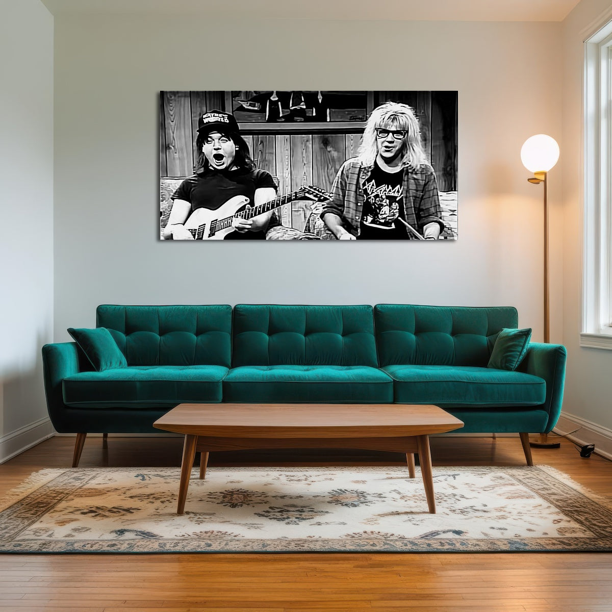 AUTO-MOCKUP ROOM | Wayne's World Grayscale