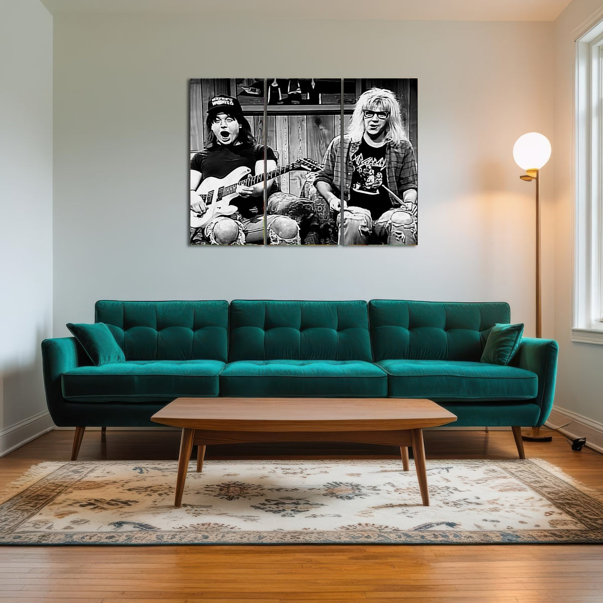AUTO-MOCKUP ROOM | Wayne's World Grayscale