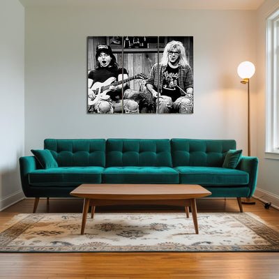 AUTO-MOCKUP ROOM | Wayne's World Grayscale
