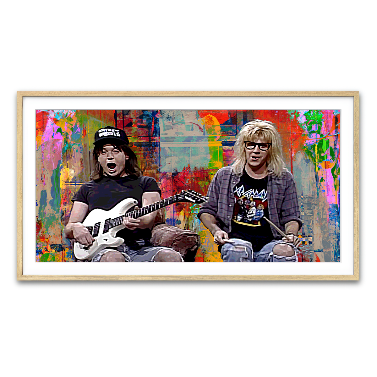 Framed Print 2x1 Natural