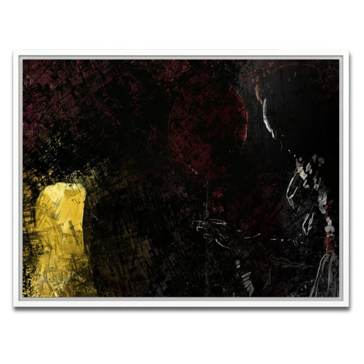 AUTO-MOCKUP WHITE | We All Float | 1 Piece | White Framed Canvas | group=4x3