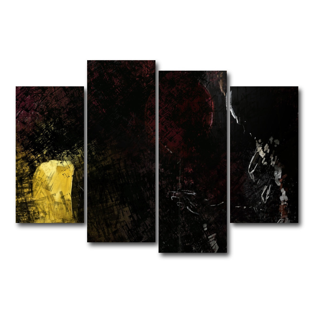 AUTO-MOCKUP WHITE | We All Float | 4 Piece | Gallery Wrap Canvas | group=4_short