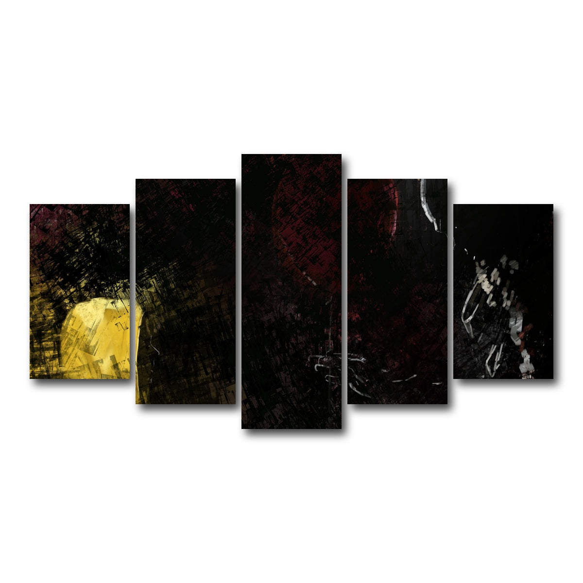 AUTO-MOCKUP WHITE | We All Float | 5 Piece | Gallery Wrap Canvas | group=5_normal