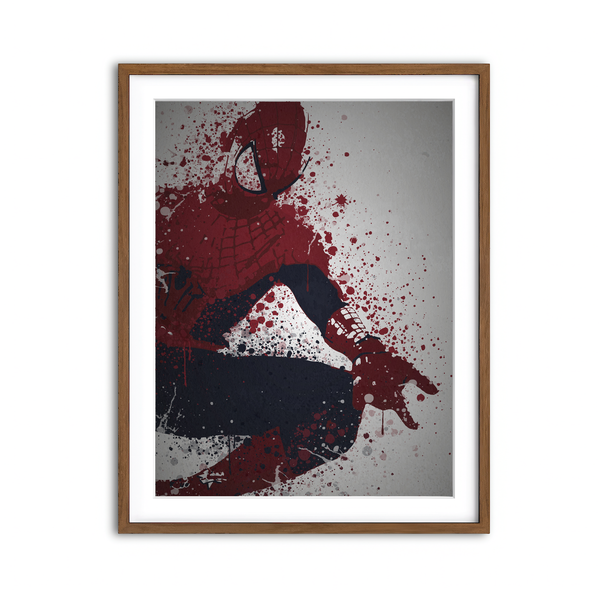 Framed Print 3x4 Walnut