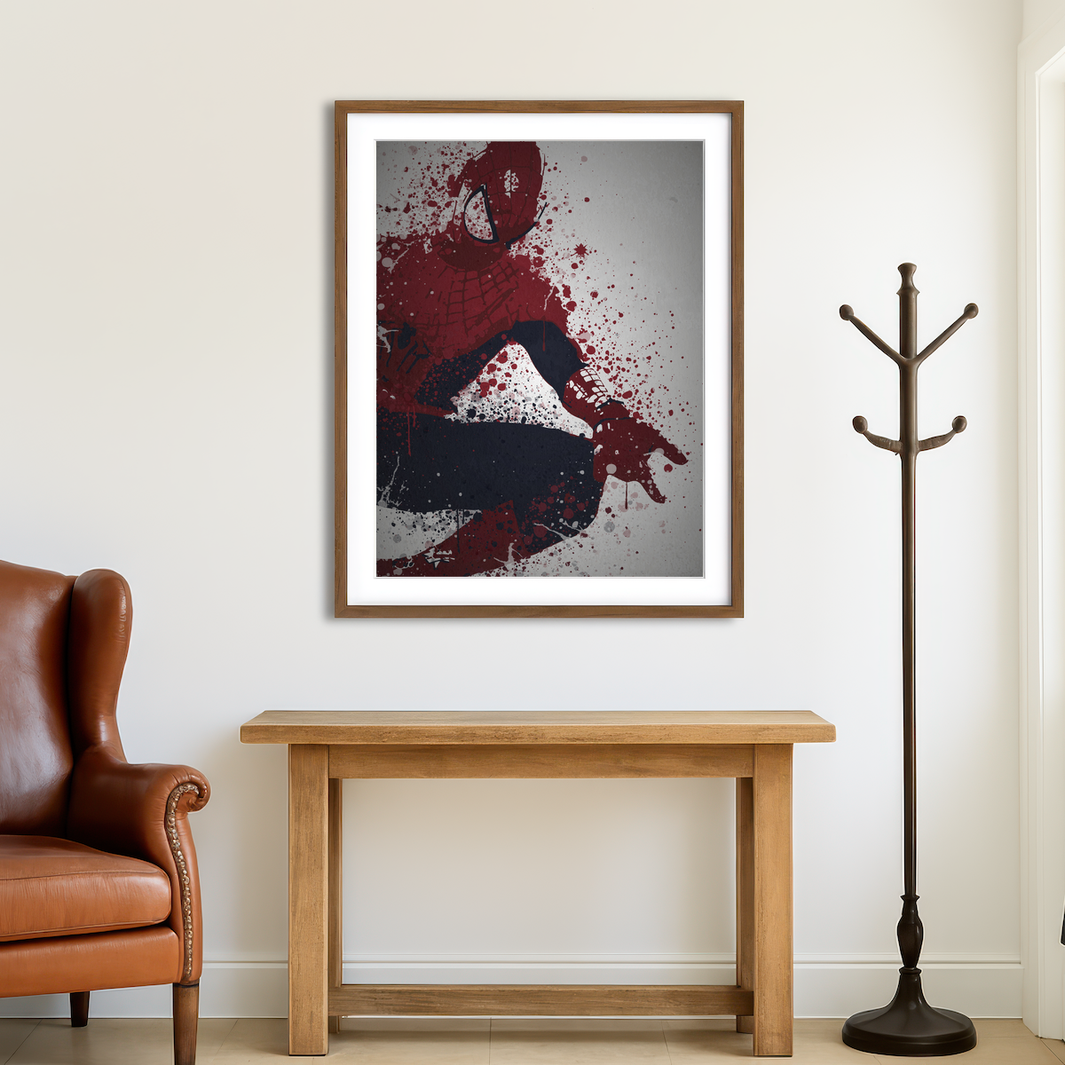 AUTO-MOCKUP ROOM | Web Slinger Wall Art