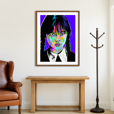 AUTO-MOCKUP ROOM | Wednesday Wall Art