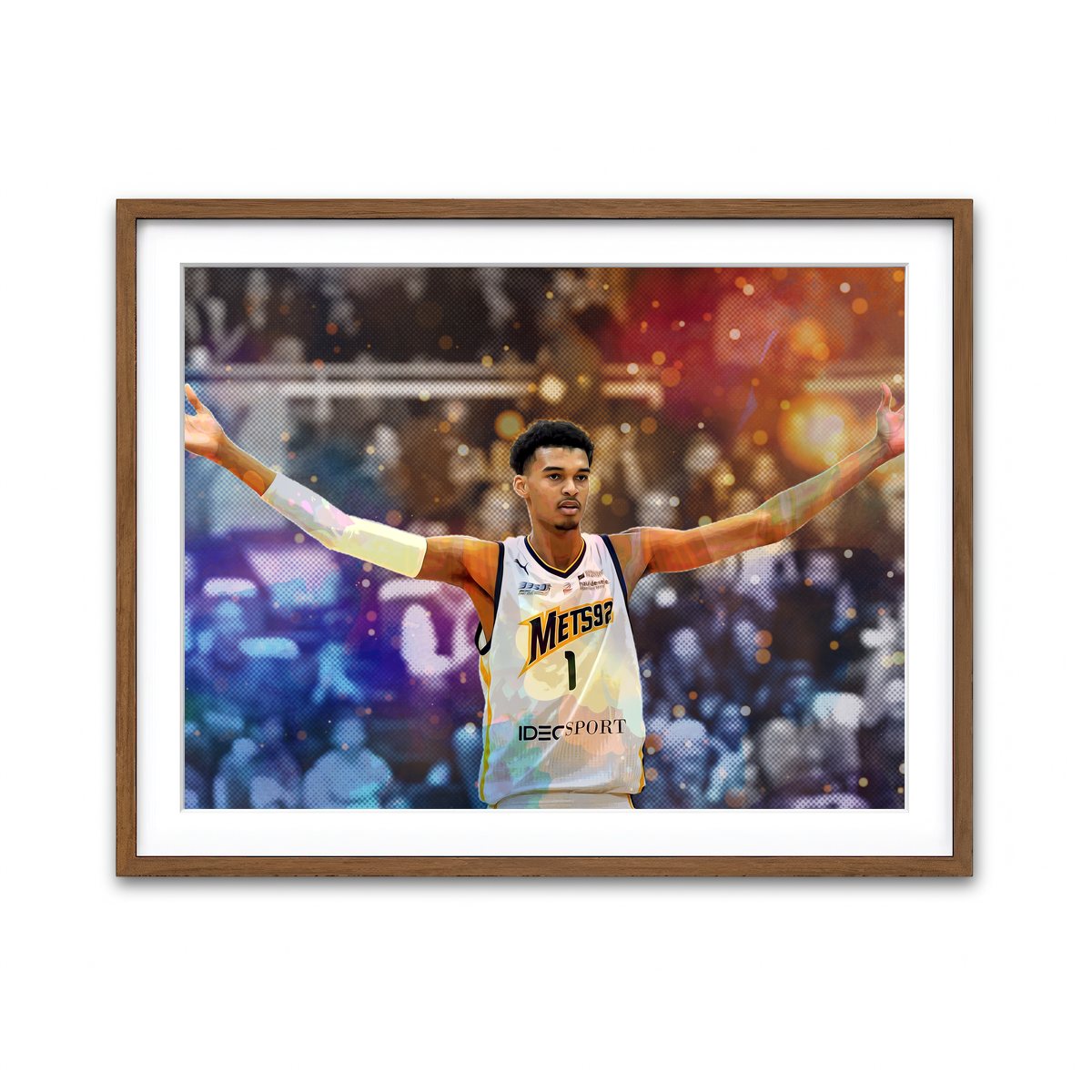 Framed Print 4x3 Walnut