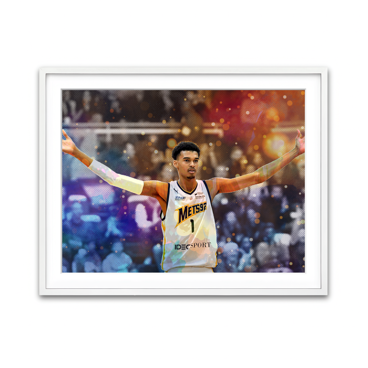 Framed Print 4x3 White