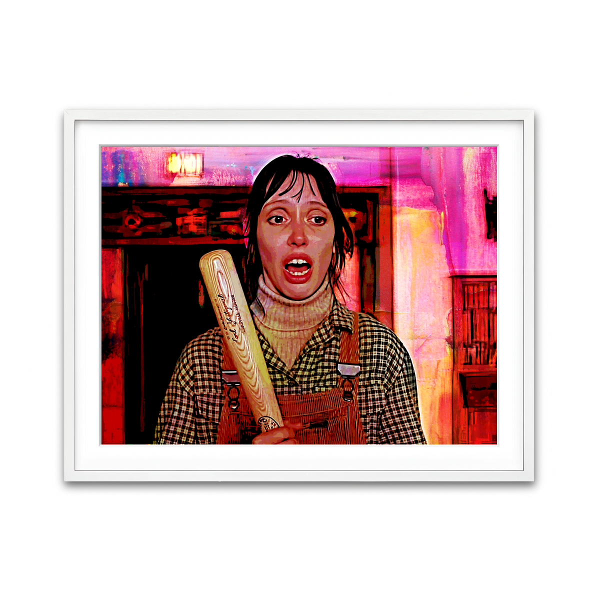 Framed Print 4x3 White