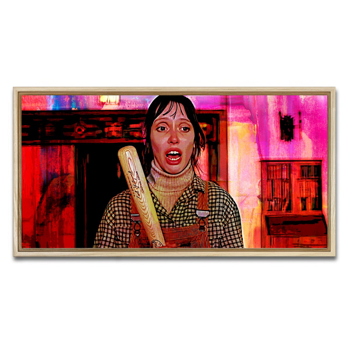 AUTO-MOCKUP WHITE | Wendy & Her Bat | 1 Piece | Natural Framed Canvas | group=2x1