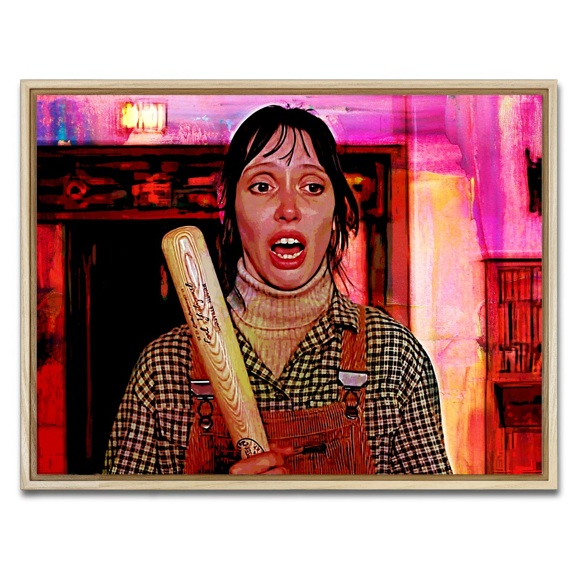 AUTO-MOCKUP WHITE | Wendy & Her Bat | 1 Piece | Natural Framed Canvas | group=4x3