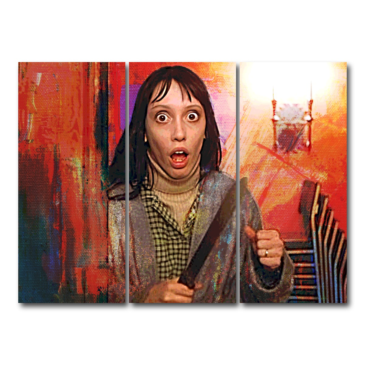 AUTO-MOCKUP WHITE | Wendy Terrified | 3 Piece | Gallery Wrap Canvas | group=8x18