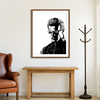 AUTO-MOCKUP ROOM | Wesker Wall Art