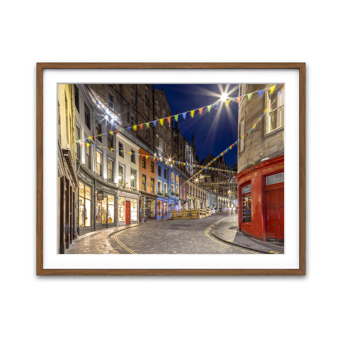 Framed Print 4x3 Walnut