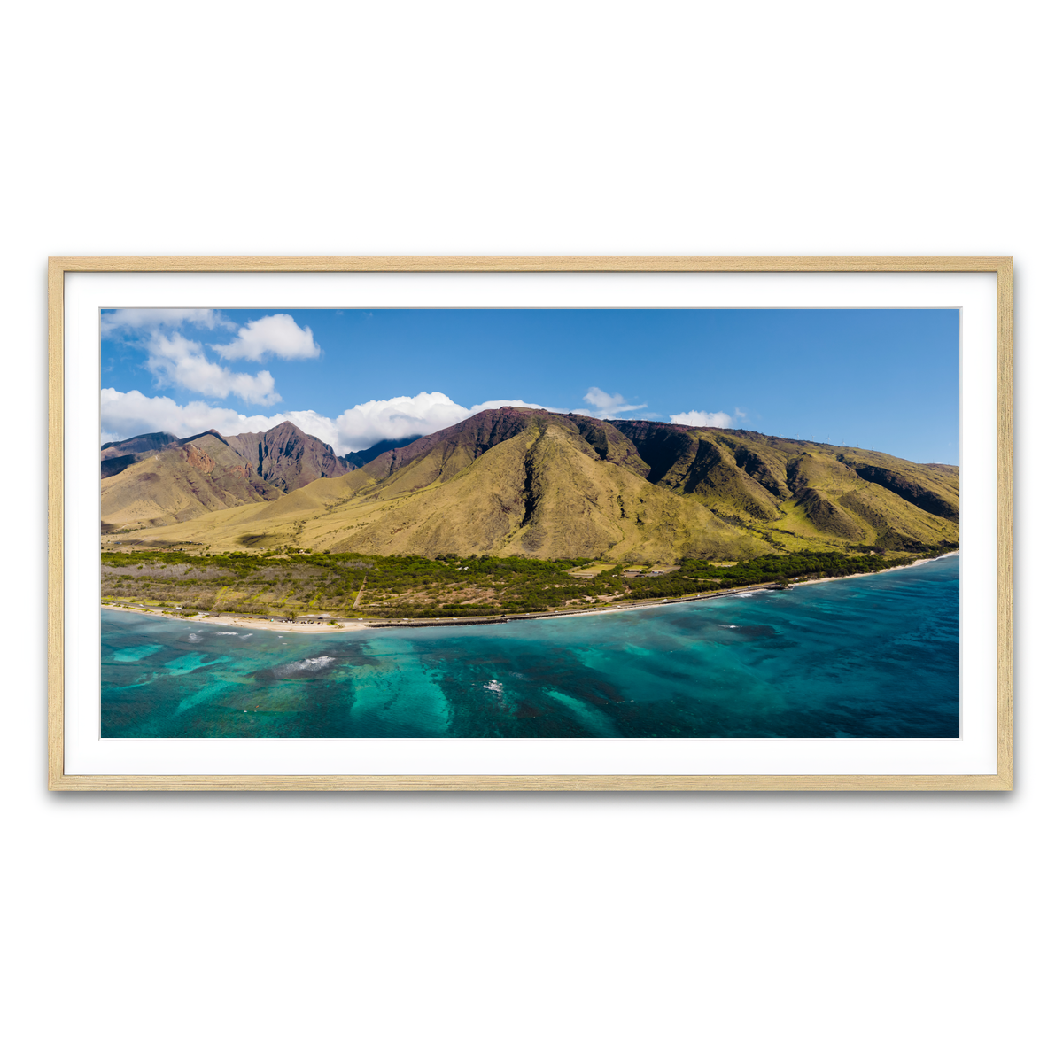 Framed Print 2x1 Natural