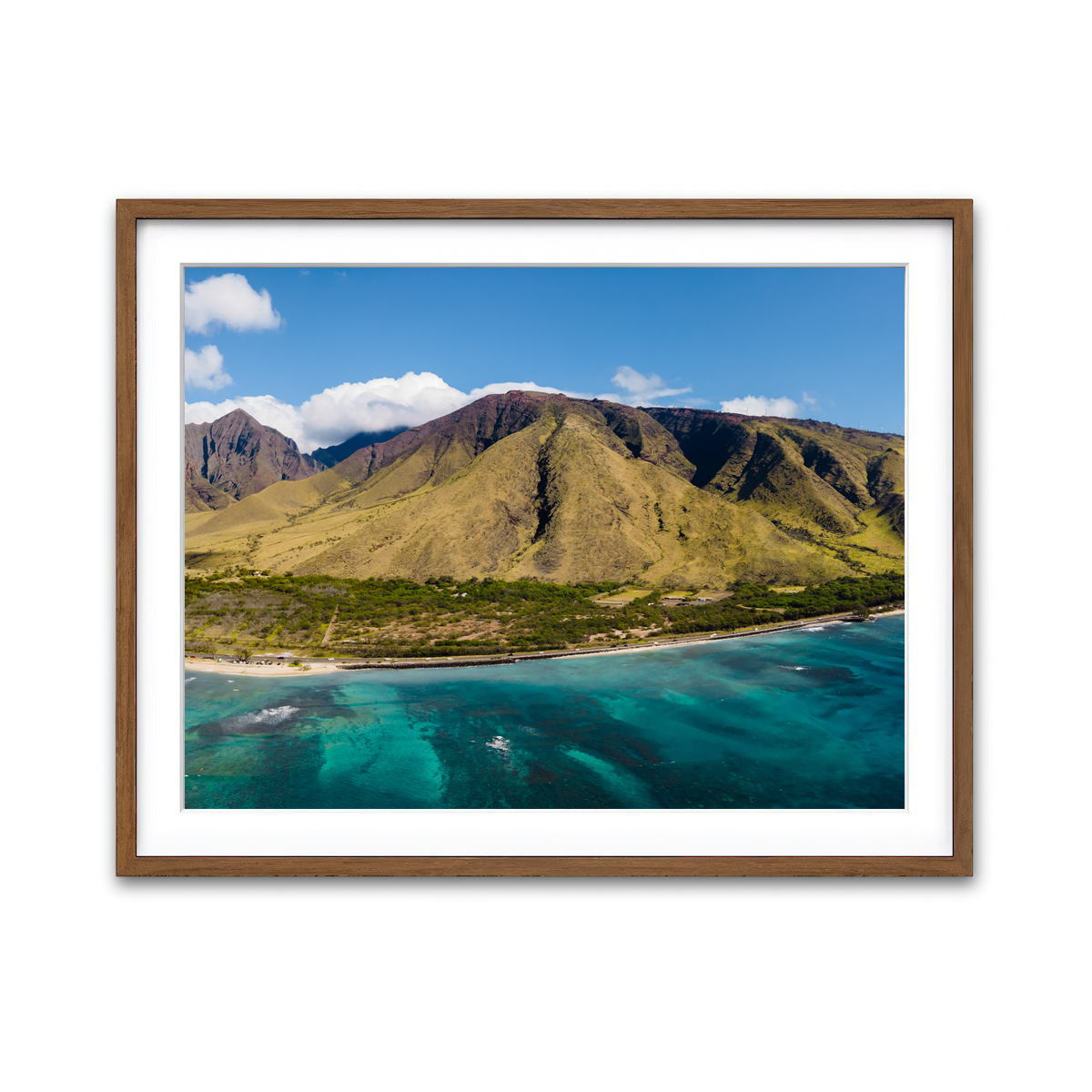 Framed Print 4x3 Walnut