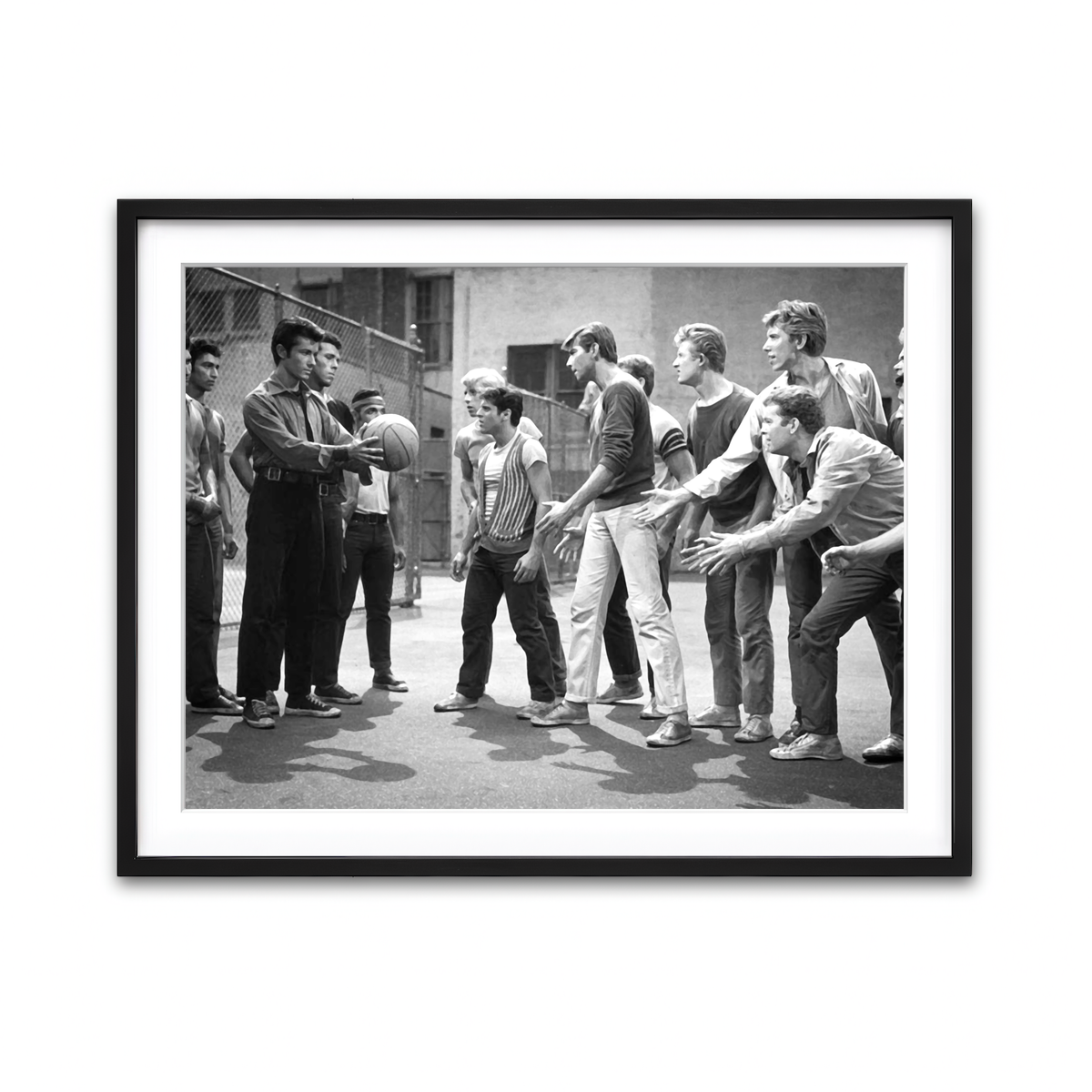 Framed Print 4x3 Black