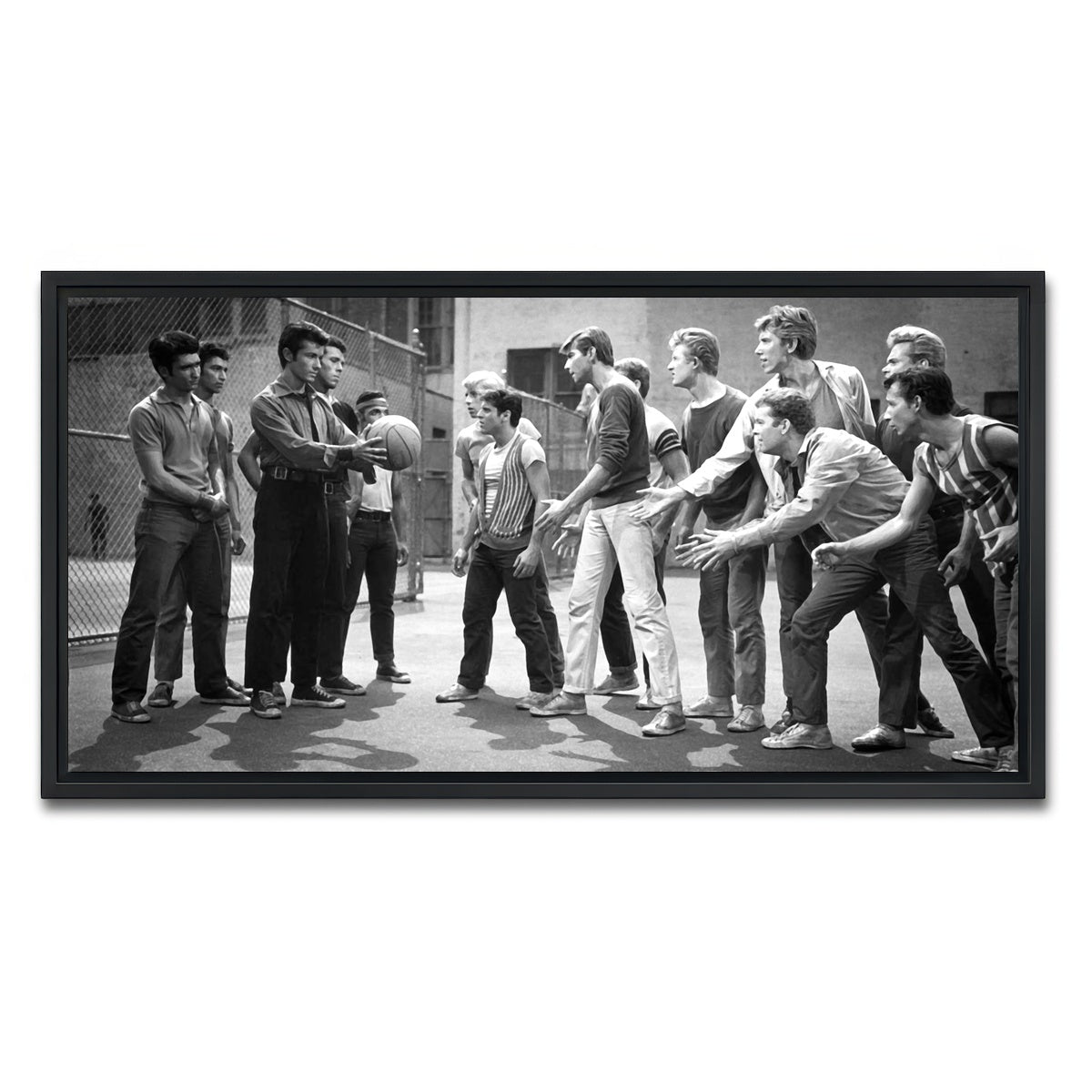 AUTO-MOCKUP WHITE | West Side Story | 1 Piece | Black Framed Canvas | group=2x1