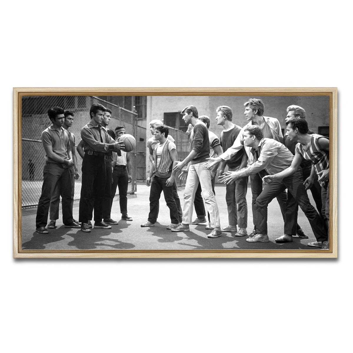 AUTO-MOCKUP WHITE | West Side Story | 1 Piece | Natural Framed Canvas | group=2x1