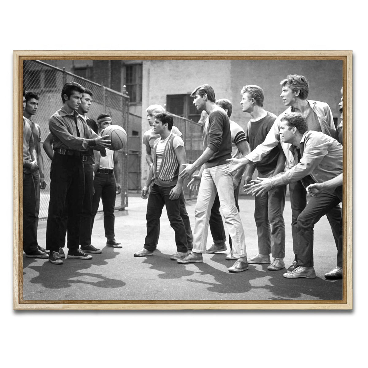AUTO-MOCKUP WHITE | West Side Story | 1 Piece | Natural Framed Canvas | group=4x3
