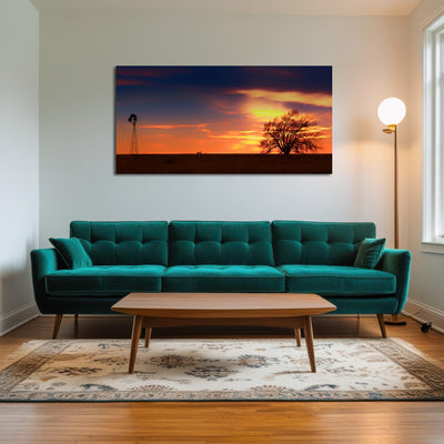 AUTO-MOCKUP ROOM | West Texas Sunset