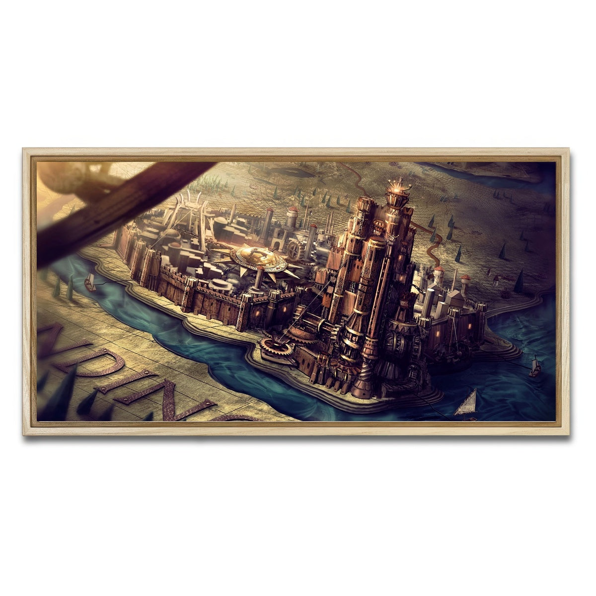 AUTO-MOCKUP WHITE | Westeros | 1 Piece | Natural Framed Canvas | group=2x1