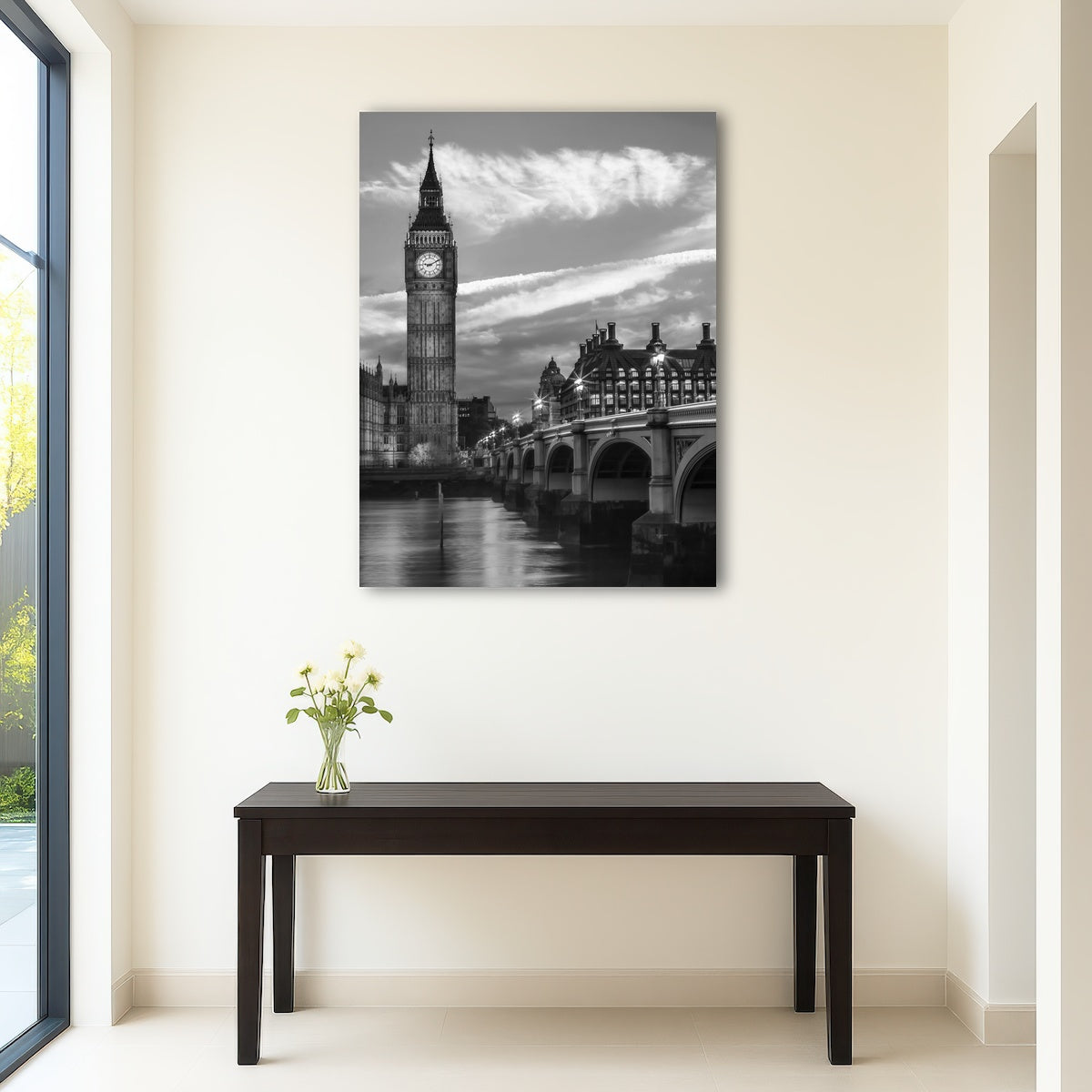 AUTO-MOCKUP ROOM | Westminster Bridge - Evening