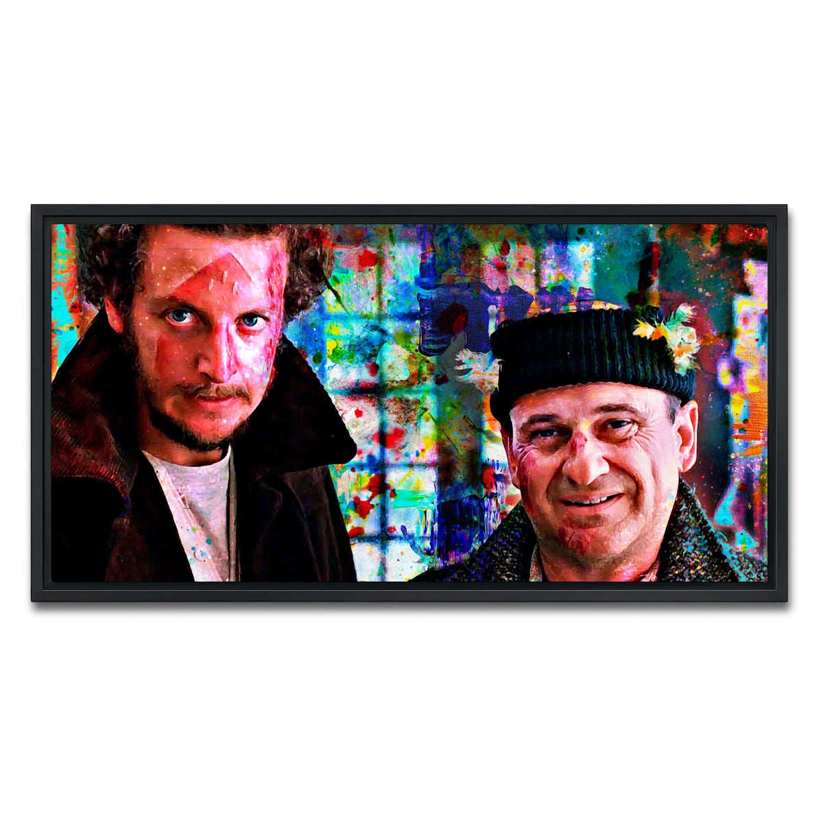 AUTO-MOCKUP WHITE | Wet Bandits | 1 Piece | Black Framed Canvas | group=2x1