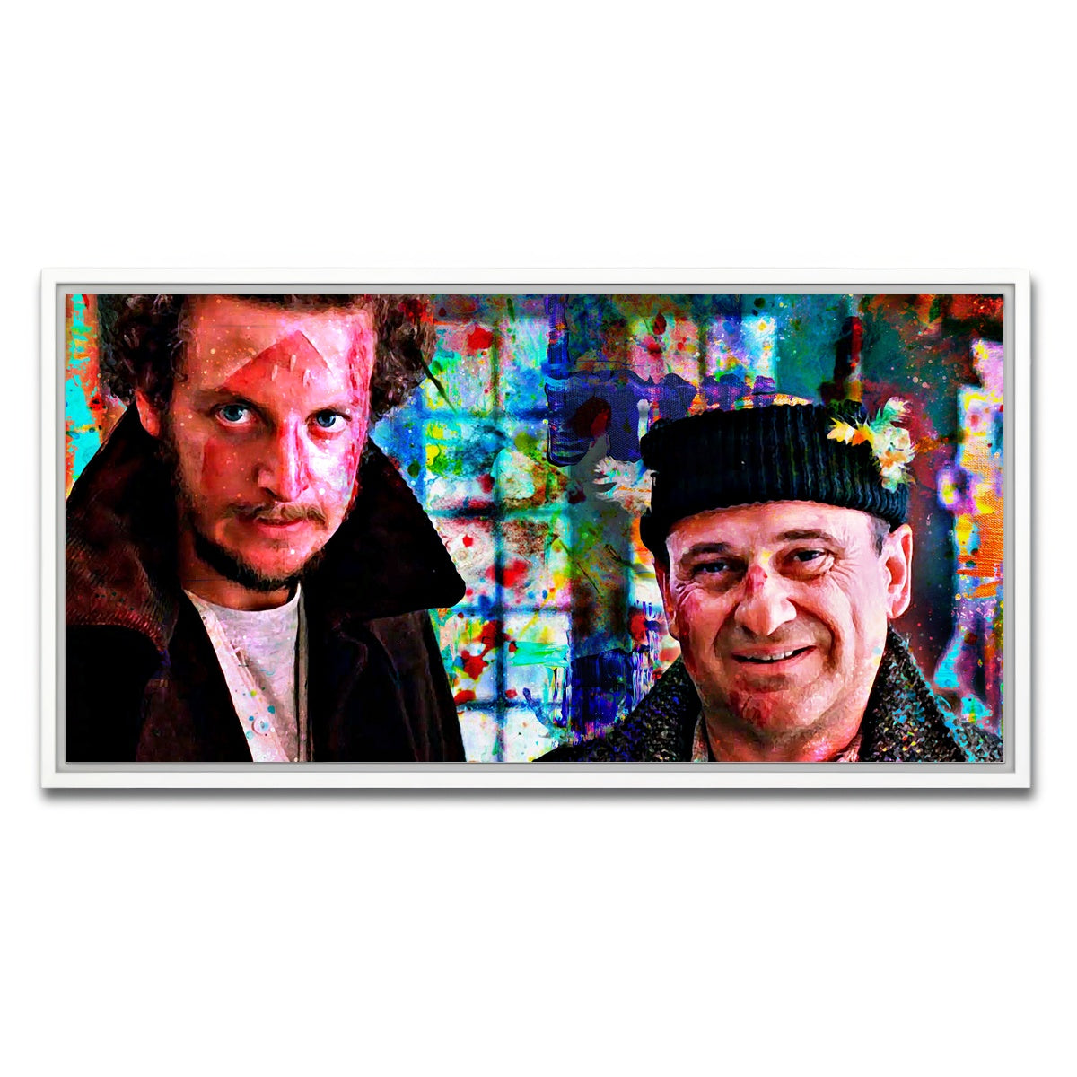 AUTO-MOCKUP WHITE | Wet Bandits | 1 Piece | White Framed Canvas | group=2x1