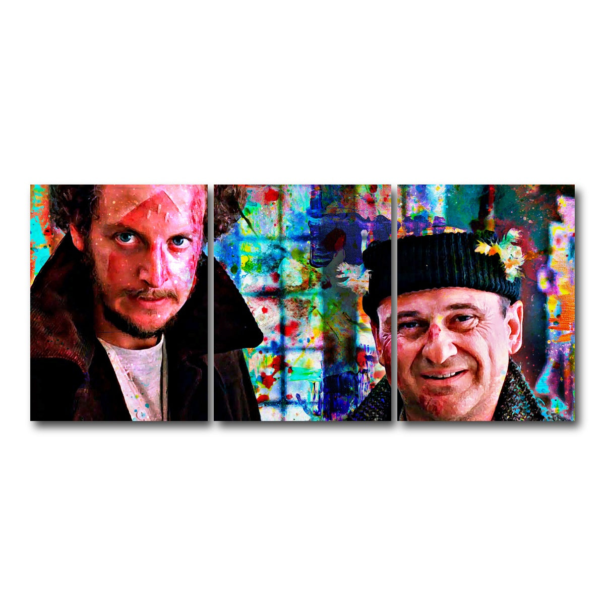 AUTO-MOCKUP WHITE | Wet Bandits | 3 Piece | Gallery Wrap Canvas | group=18x24