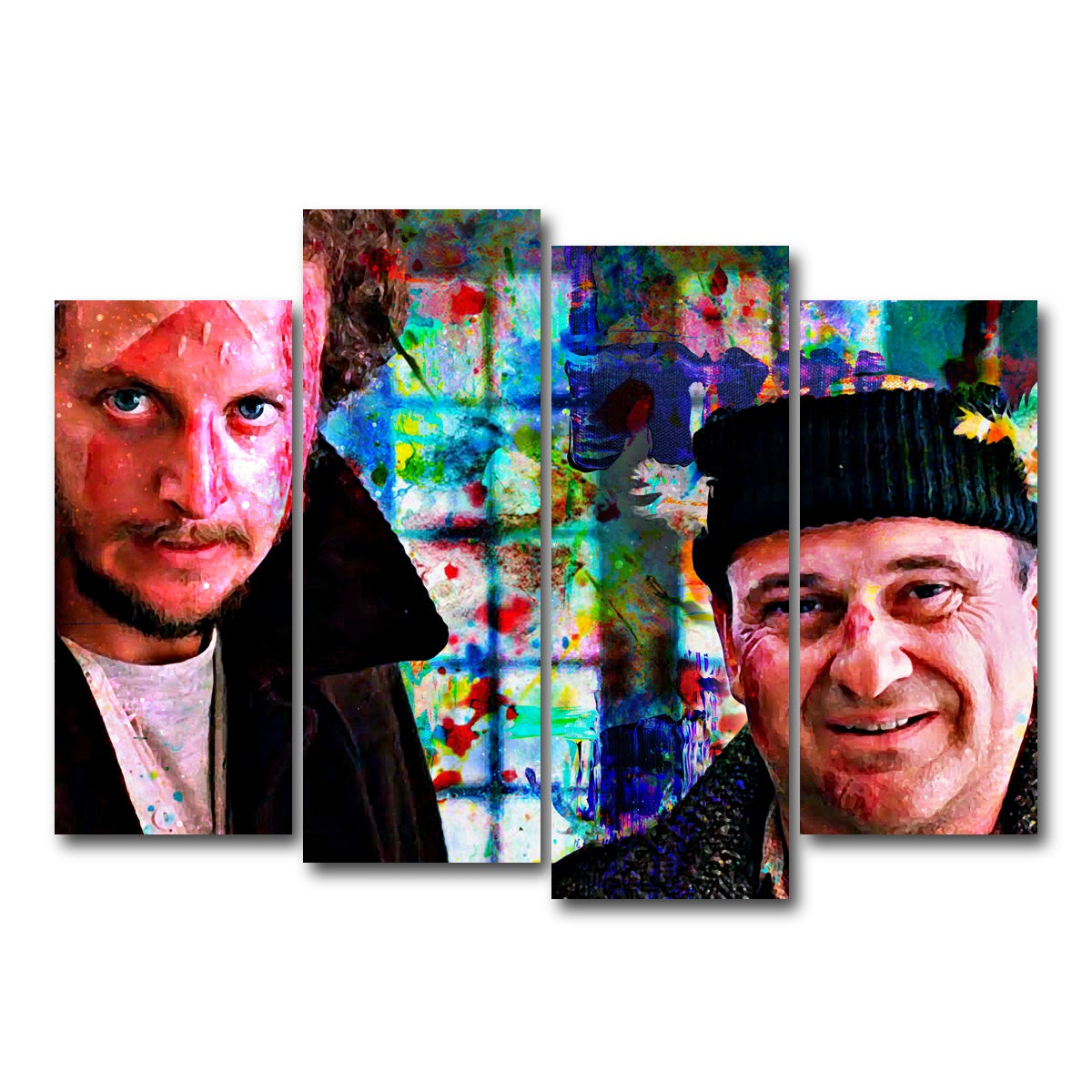 AUTO-MOCKUP WHITE | Wet Bandits | 4 Piece | Gallery Wrap Canvas | group=4_normal