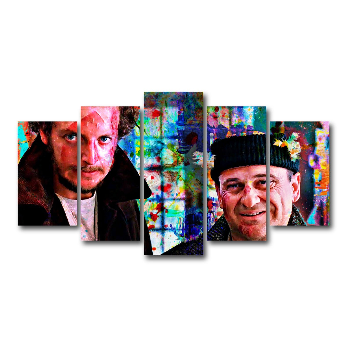AUTO-MOCKUP WHITE | Wet Bandits | 5 Piece | Gallery Wrap Canvas | group=5_normal