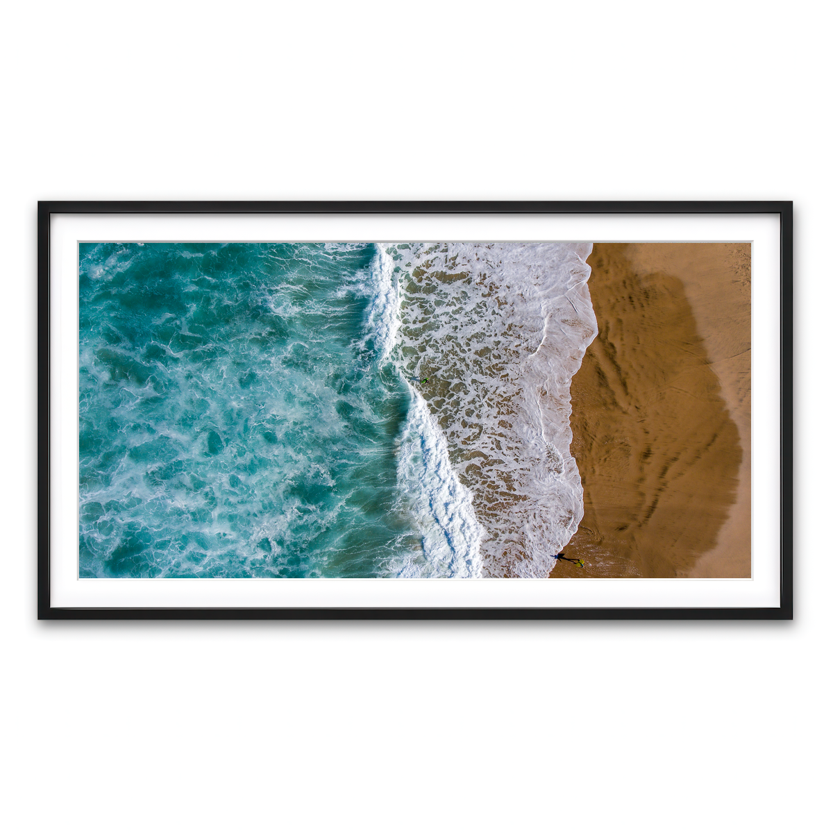 Framed Print 2x1 Black
