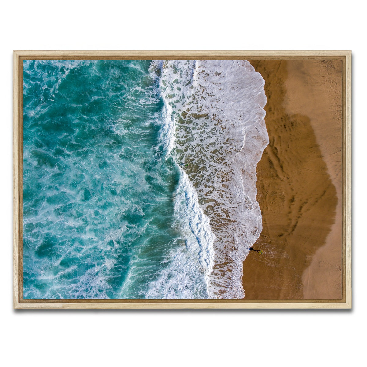 AUTO-MOCKUP WHITE | Wet Sand | 1 Piece | Natural Framed Canvas | group=4x3