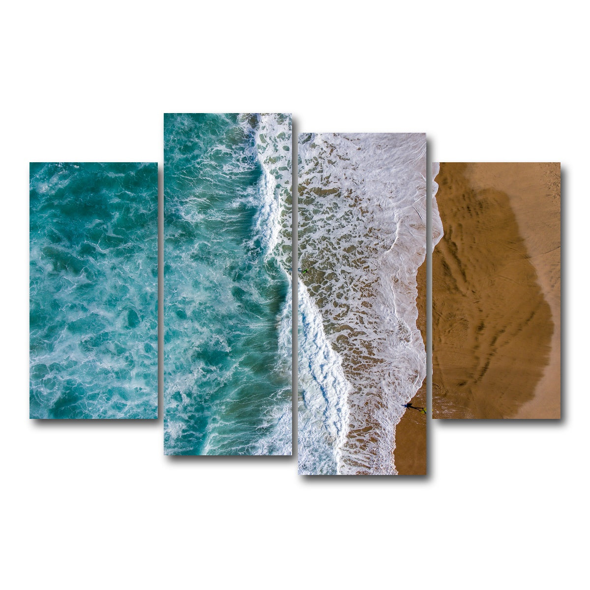 AUTO-MOCKUP WHITE | Wet Sand | 4 Piece | Gallery Wrap Canvas | group=4_short