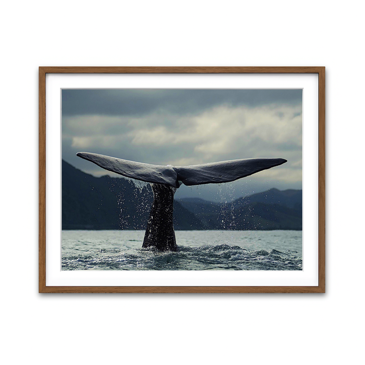 Framed Print 4x3 Walnut