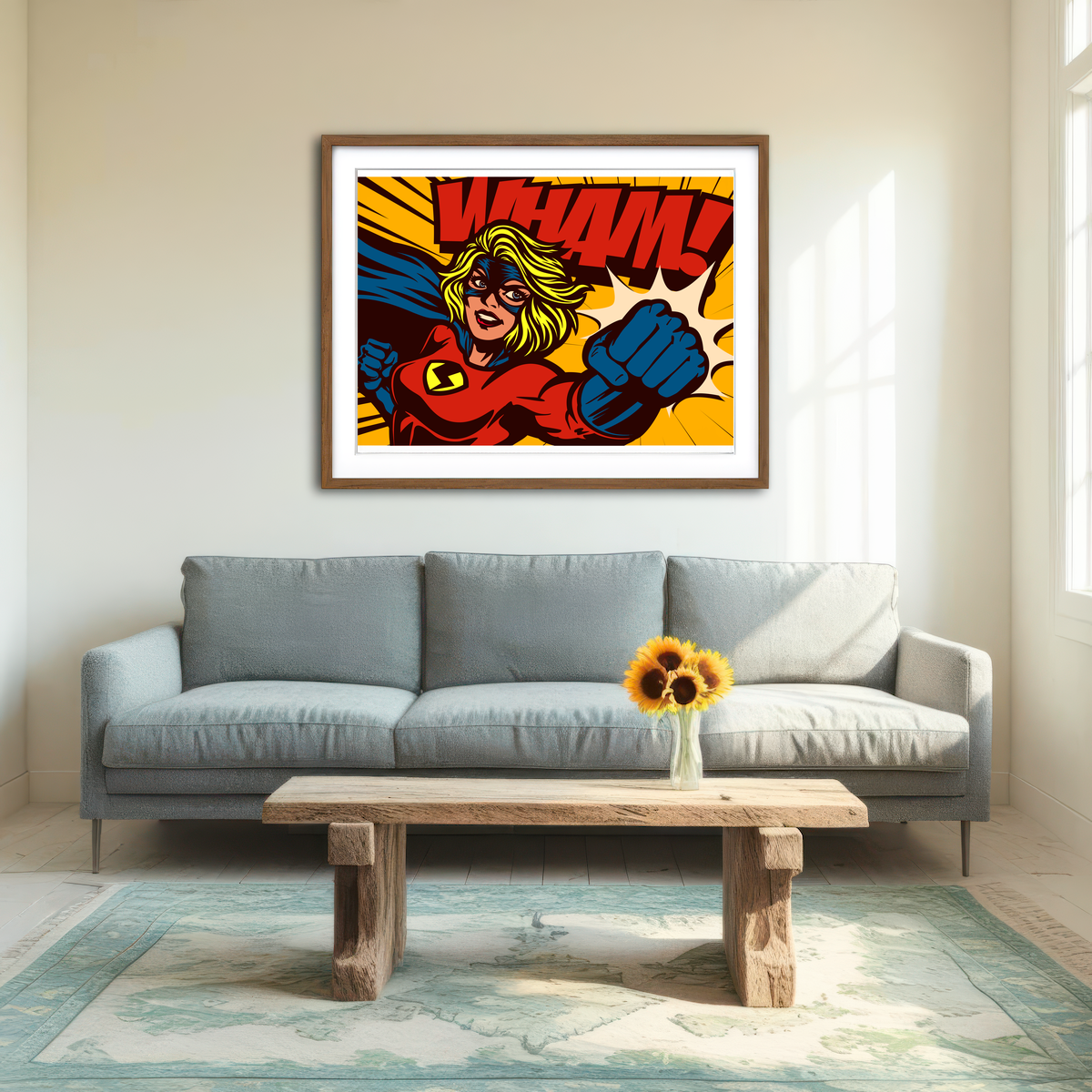 AUTO-MOCKUP ROOM | Wham Wall Art
