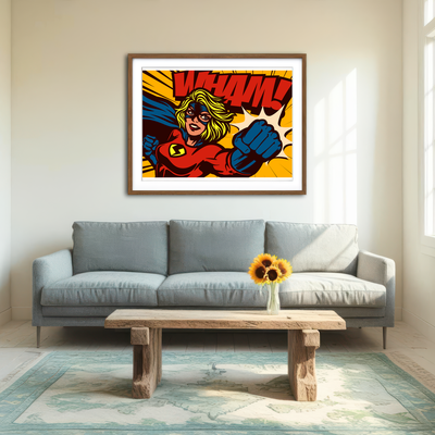 AUTO-MOCKUP ROOM | Wham Wall Art